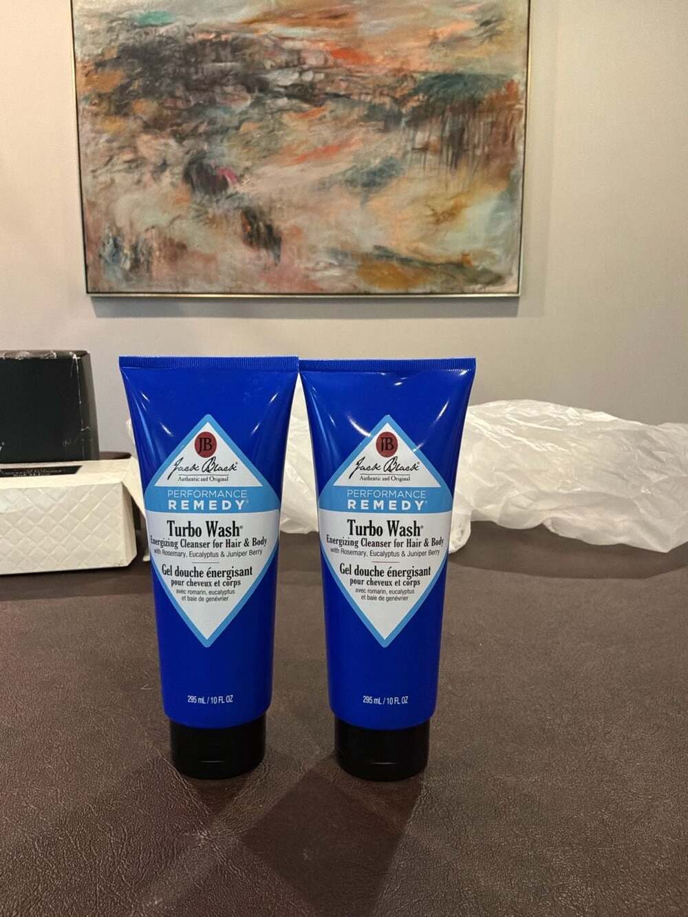 Jack Black Performance Remedy Turbo Wash Energizing Cleanser for Hair & Body (2-